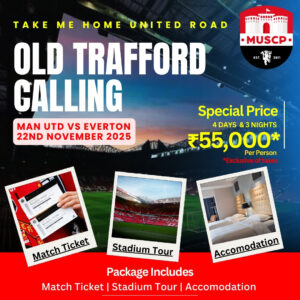 pune to manchester old trafford group trip