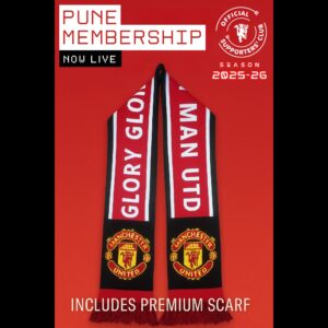 manchester united pune scarf